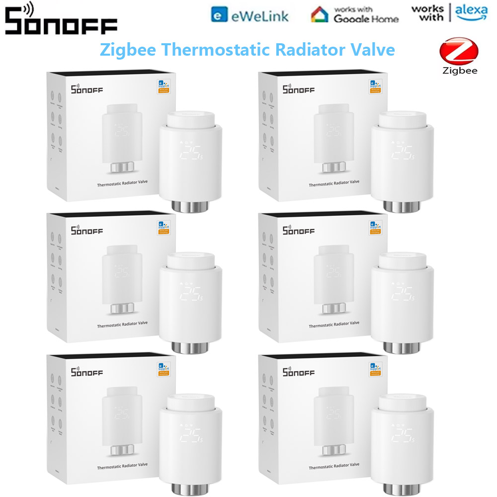 Smart Home Mqtt - SONOFF Smart TRV Zigbee Thermostatic Radiator