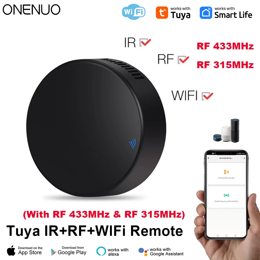 Smart Home Yale - Tuya WiFi RF IR Remote Control