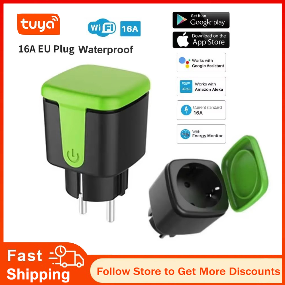 Smart Home For Living - Tuya EU 16A WiFi Smart Waterproof