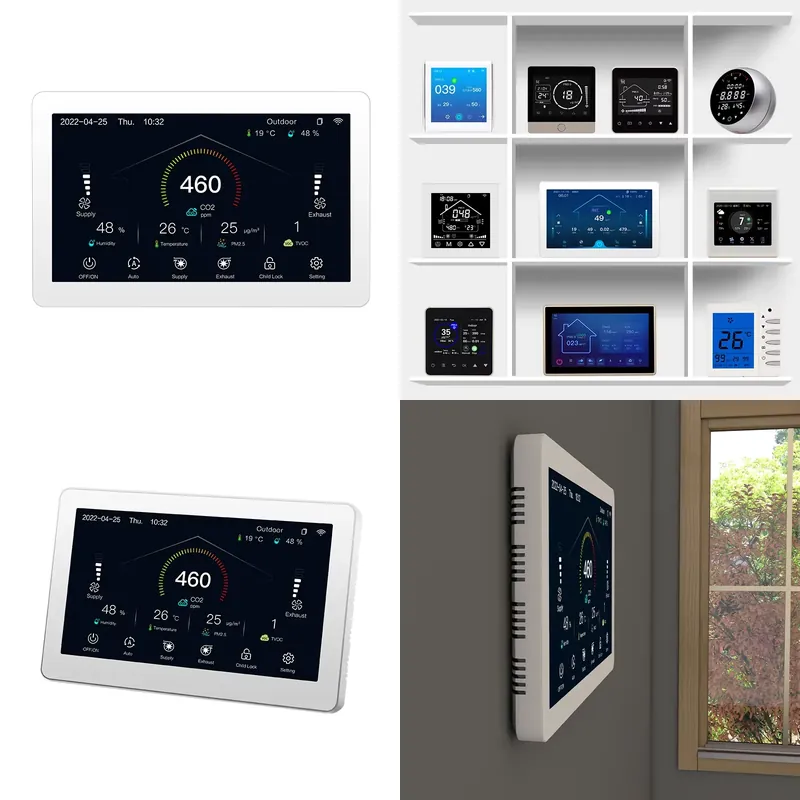 Smart Home Wifi - HRV ERV MVHR HVAC System Controller