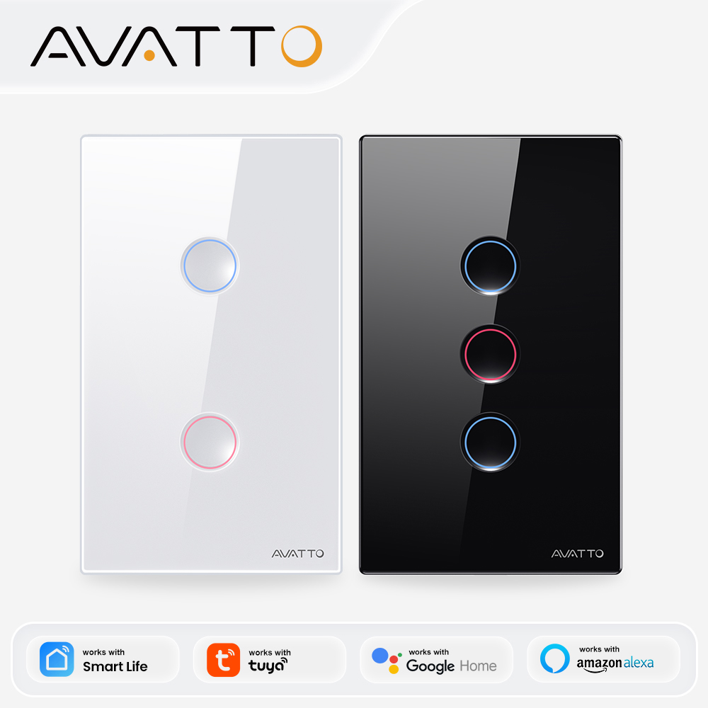 Tuya Smart Switch - AVATTO 1/2/3/4 Gang ZigBee Smart Light