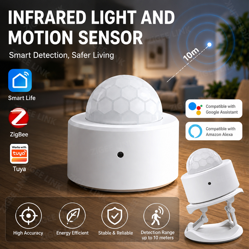 Smart Home Yale - ZigBee 3.0 PIR Motion Sensor Wireless