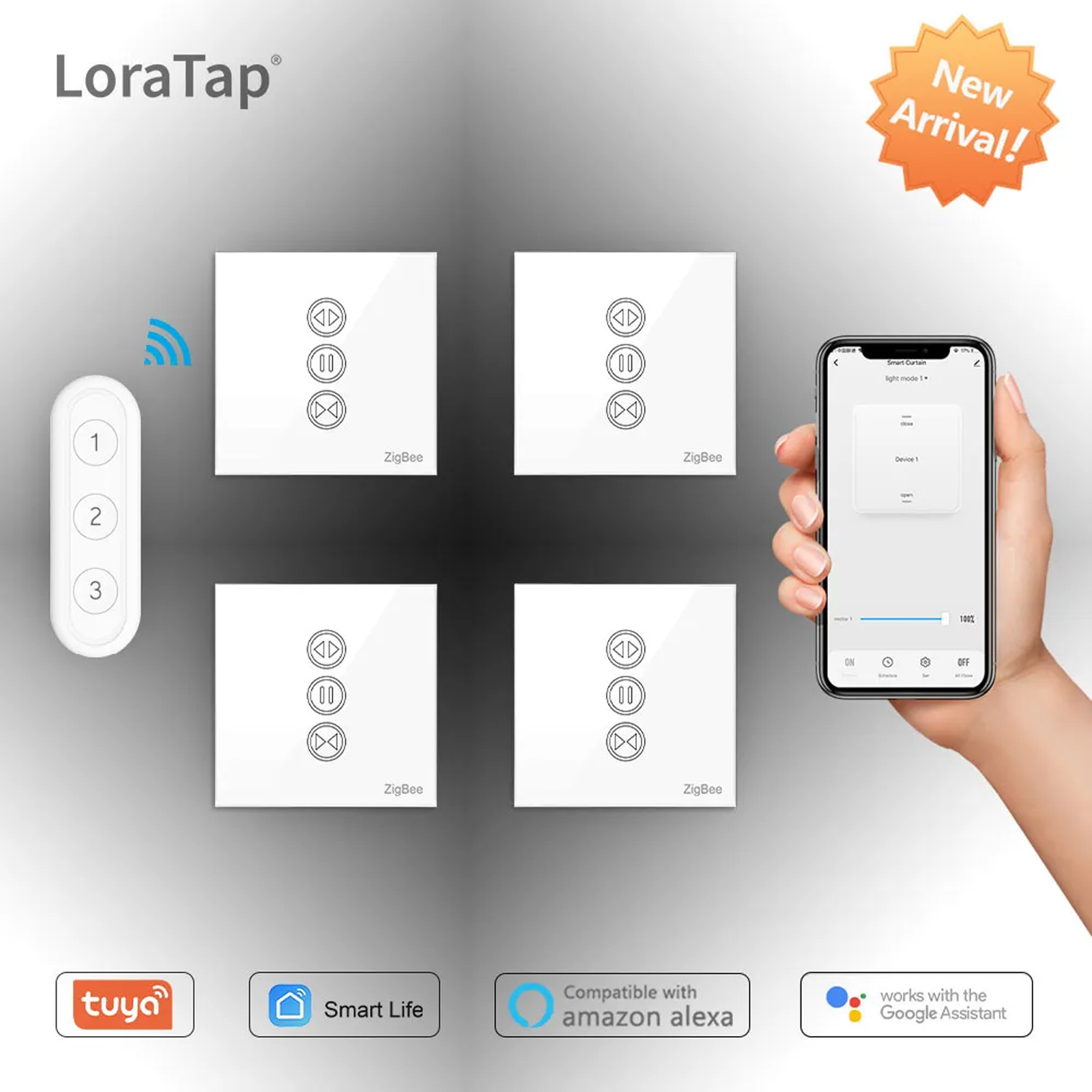 Smart Home Mqtt - Tuya Smart Life ZigBee 3.0 Curtain