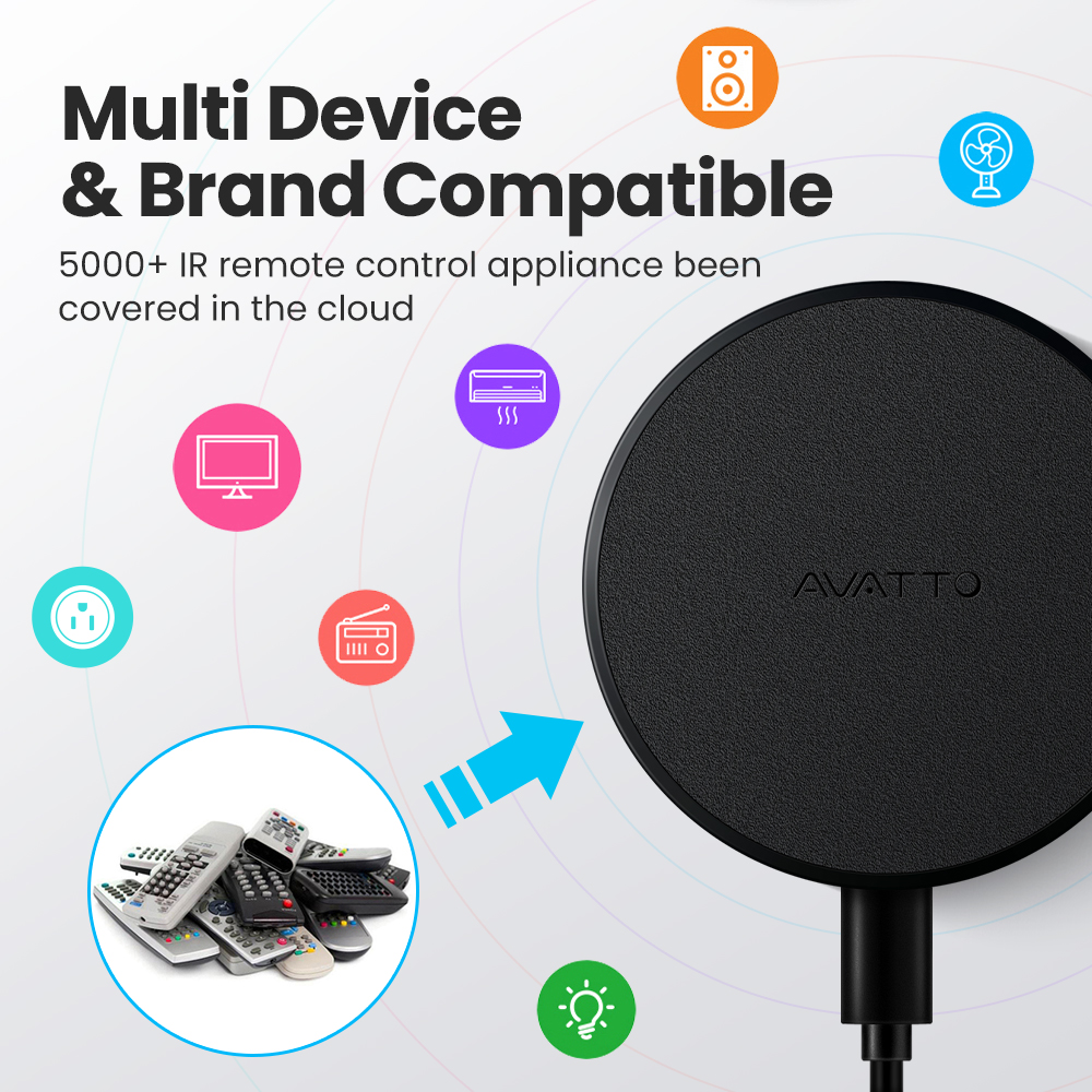AVATTO Tuya WiFi IR Remote Con - огляд і ціна Smart Home Lg