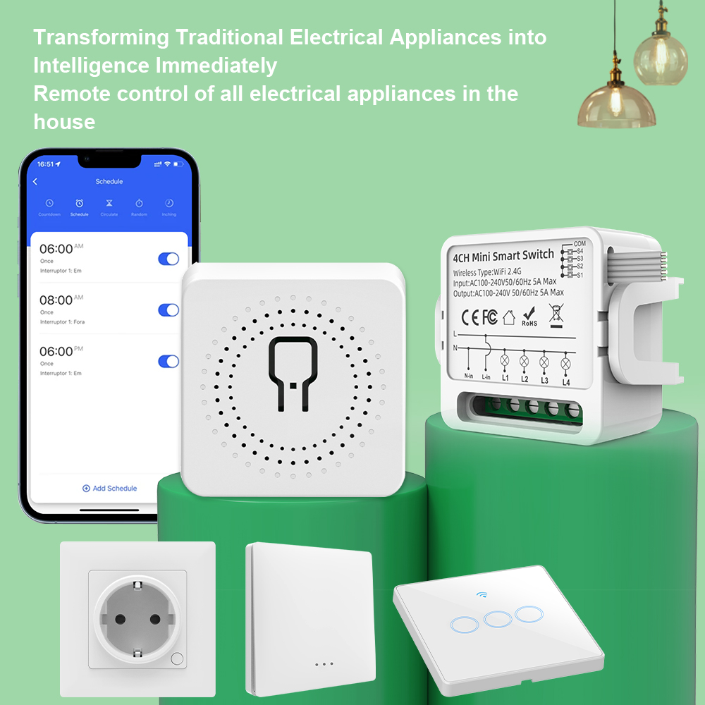 Tuya WiFi Smart Switch 1/2/3/4 - огляд і ціна Tuya Smart Switch