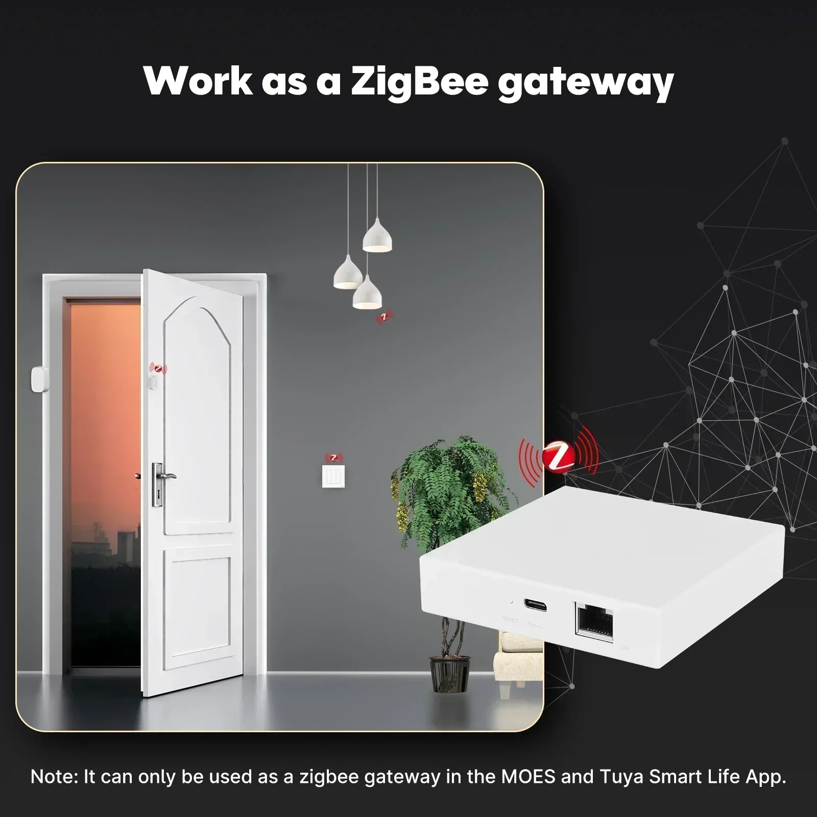 MOES Tuya Zigbee Matter Thread - огляд і ціна Smart Home Kit