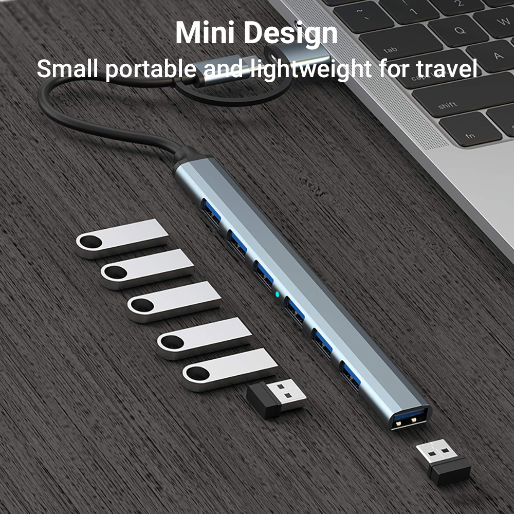 7 in 2 USB C Hub Expander Mult - огляд і ціна Smart Home Hub 2