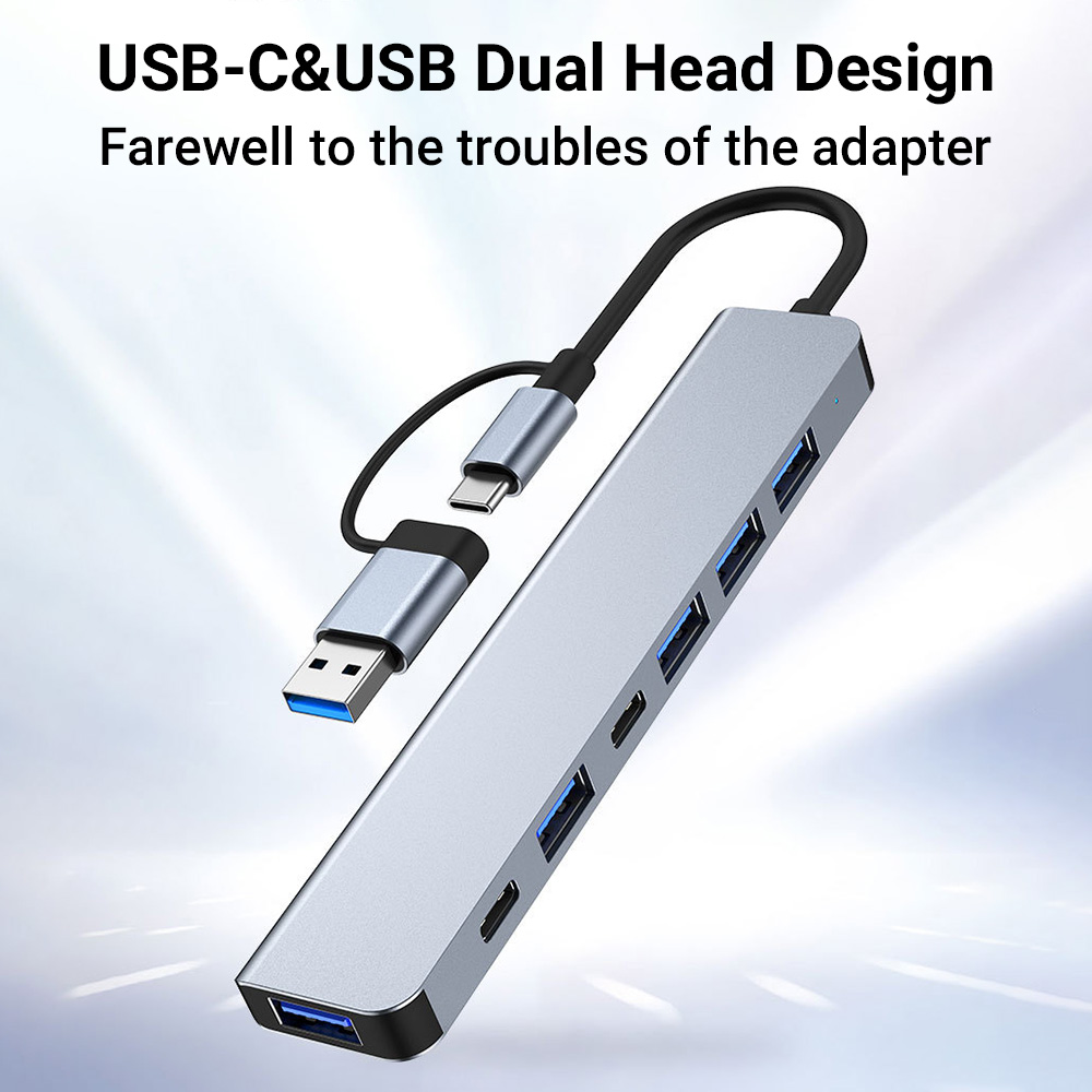 7 in 2 USB C Hub Expander Mult - огляд і ціна Smart Home Hub 2