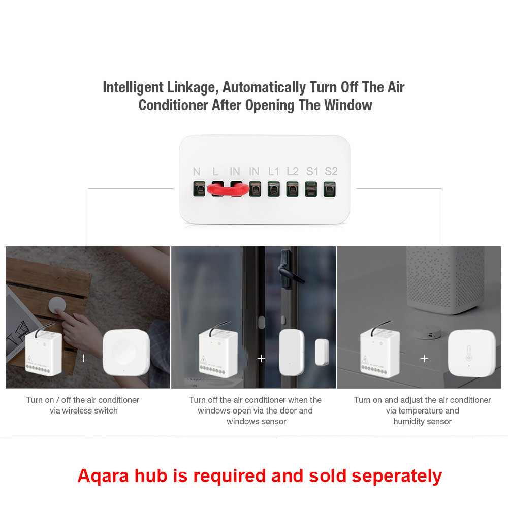 Original Aqara Smart Two-way C - огляд і ціна Smart Home Zestaw
