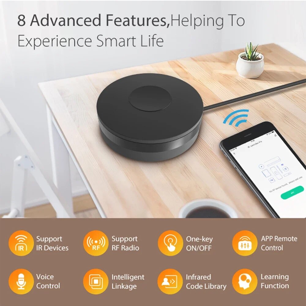 Tuya Smart Wifi RF IR Remote C - огляд і ціна Smart Home Lg