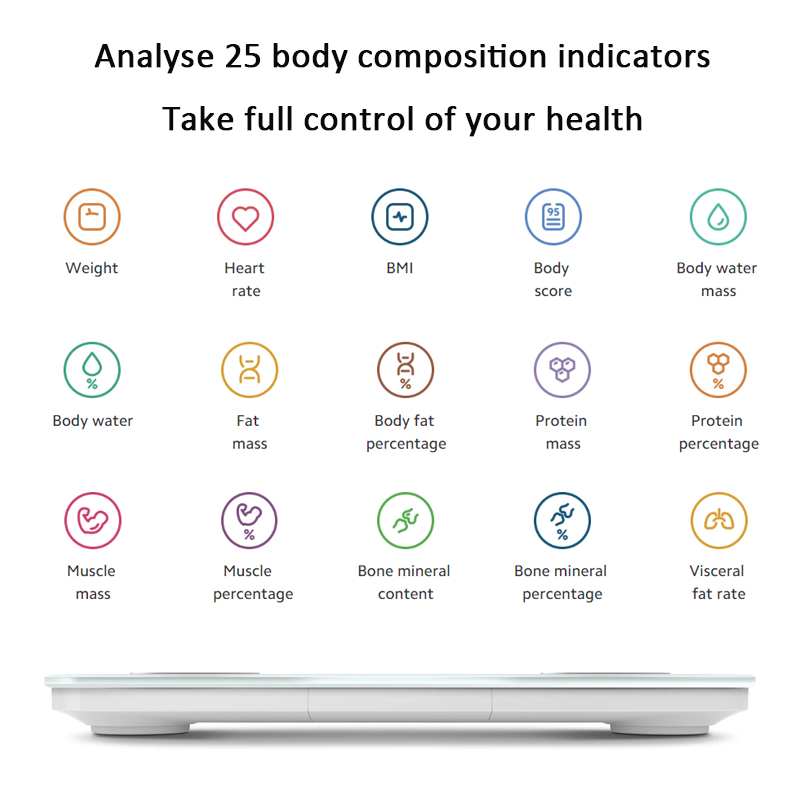 Xiaomi Body Fat Scale S400 Blu - огляд і ціна Smart Home Zestaw
