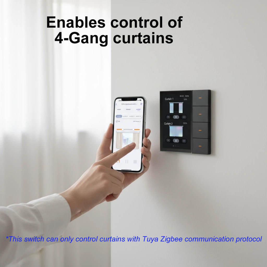 F3-pro Tuya Smart Panel ZigBee - огляд і ціна Smart Home System