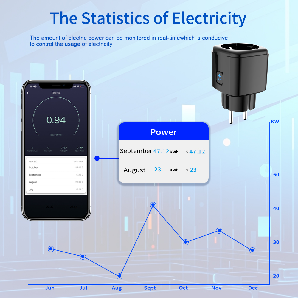 Tuya Smart Socket WiFi Remote  - огляд і ціна Smart Home Yale