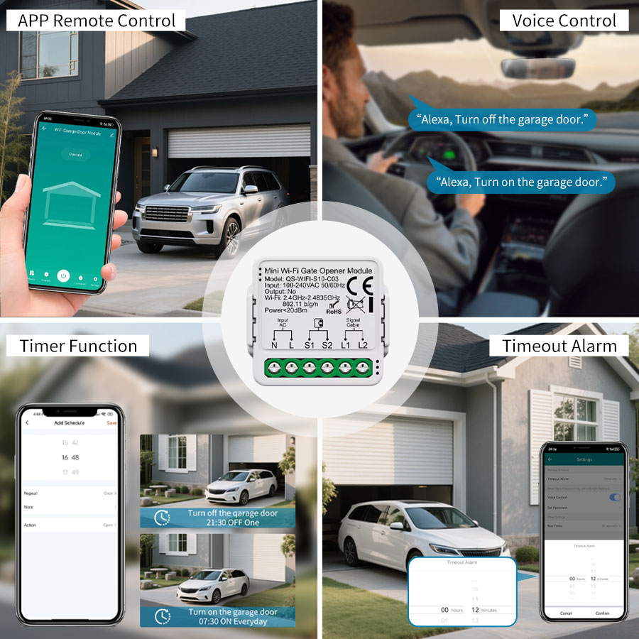 Tuya Smart WiFi or Zigbee Gara - огляд і ціна Smart Home Yale