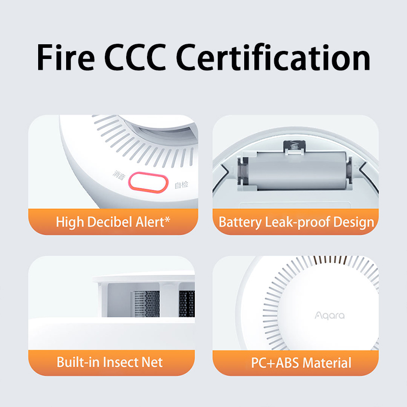 New Aqara Smoke Detector Zigbe - огляд і ціна Smart Home Zestaw