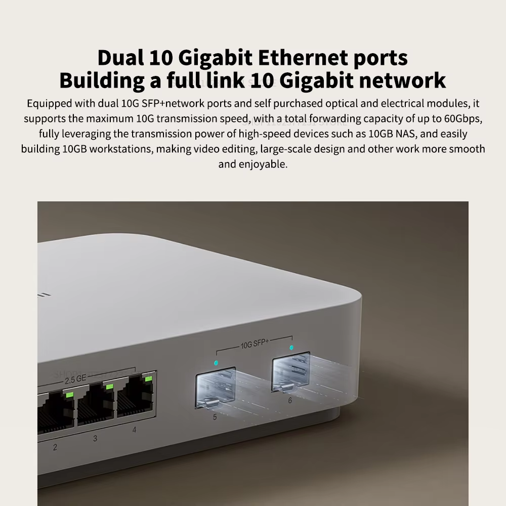 NEW Xiaomi 10G Ethernet Switch - огляд і ціна Smart Home Hub 2