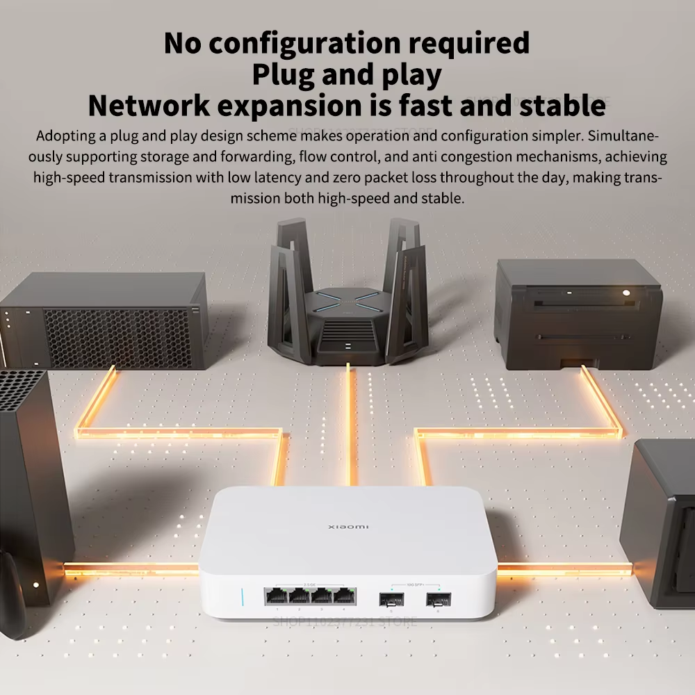 NEW Xiaomi 10G Ethernet Switch - огляд і ціна Smart Home Hub 2