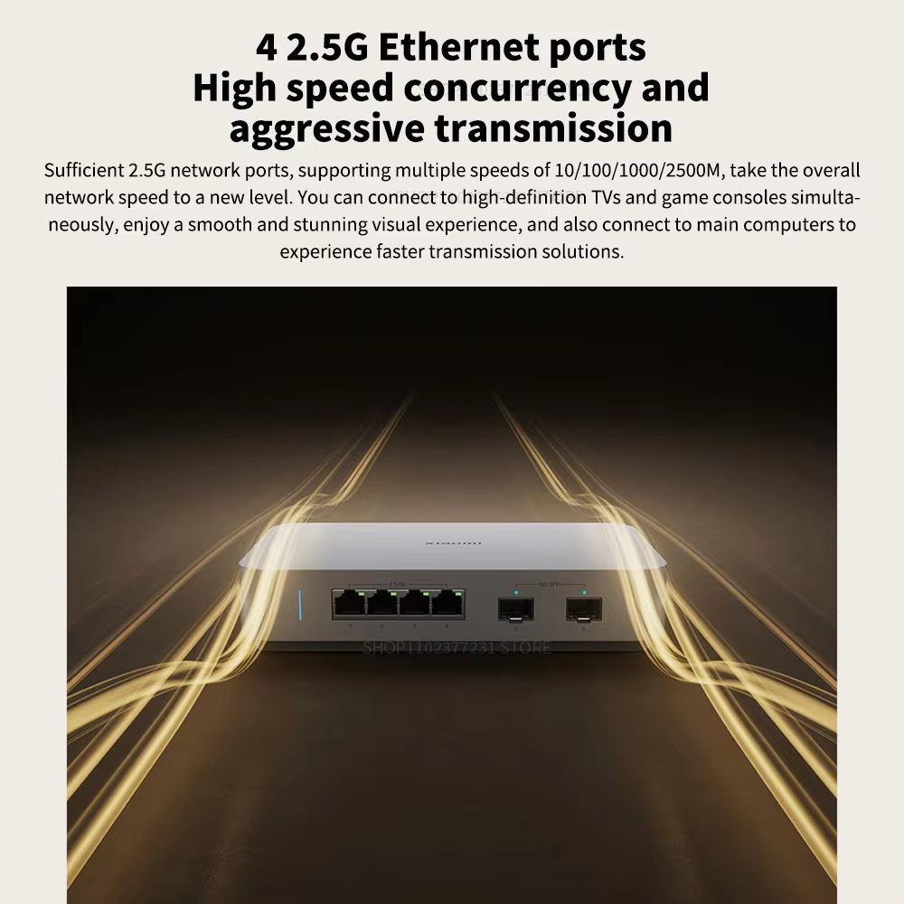 NEW Xiaomi 10G Ethernet Switch - огляд і ціна Smart Home Hub 2