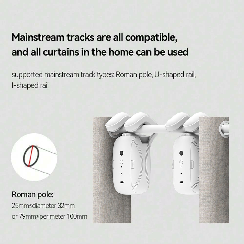 Automatic Curtain Opener Zigbe - огляд і ціна Smart Home Speaker