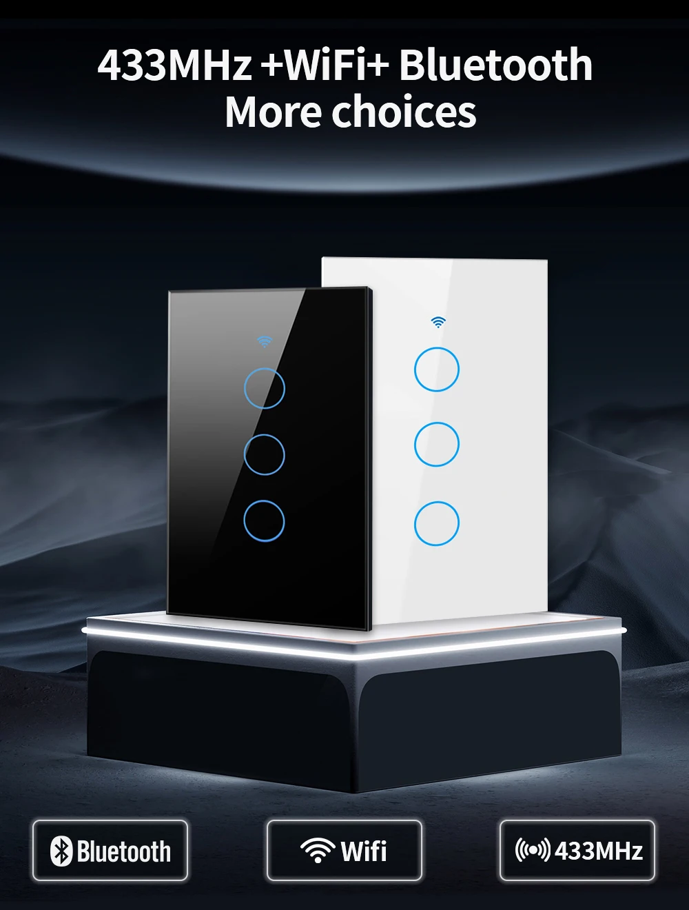 TNCE Tuya WiFi/Zigbee Smart Li - огляд і ціна Tuya Smart Switch