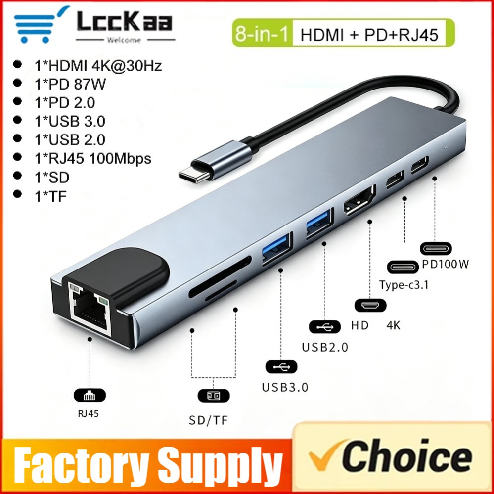 8In1/2 7in1/2 USB C Hub Type C - огляд і ціна Smart Home Hub 2