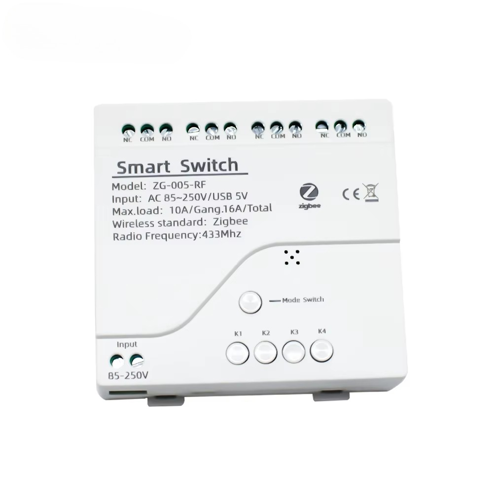 Tuya 4CH Zigbee Switch Relay M - огляд і ціна Tuya Smart Switch