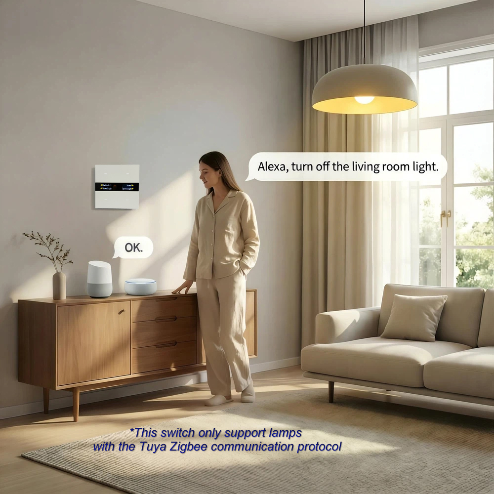 M8 Pro Zigbee Smart Switch Pan - огляд і ціна Smart Home Yale