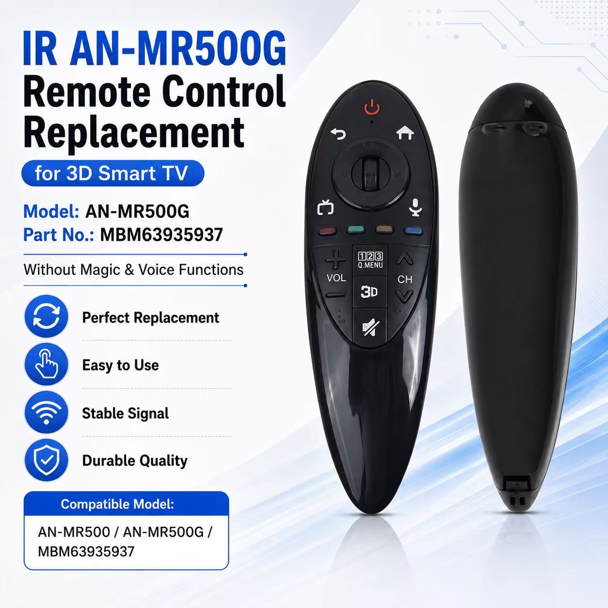 AN-MR500G Remote Control Repla - огляд і ціна Smart Home Lg