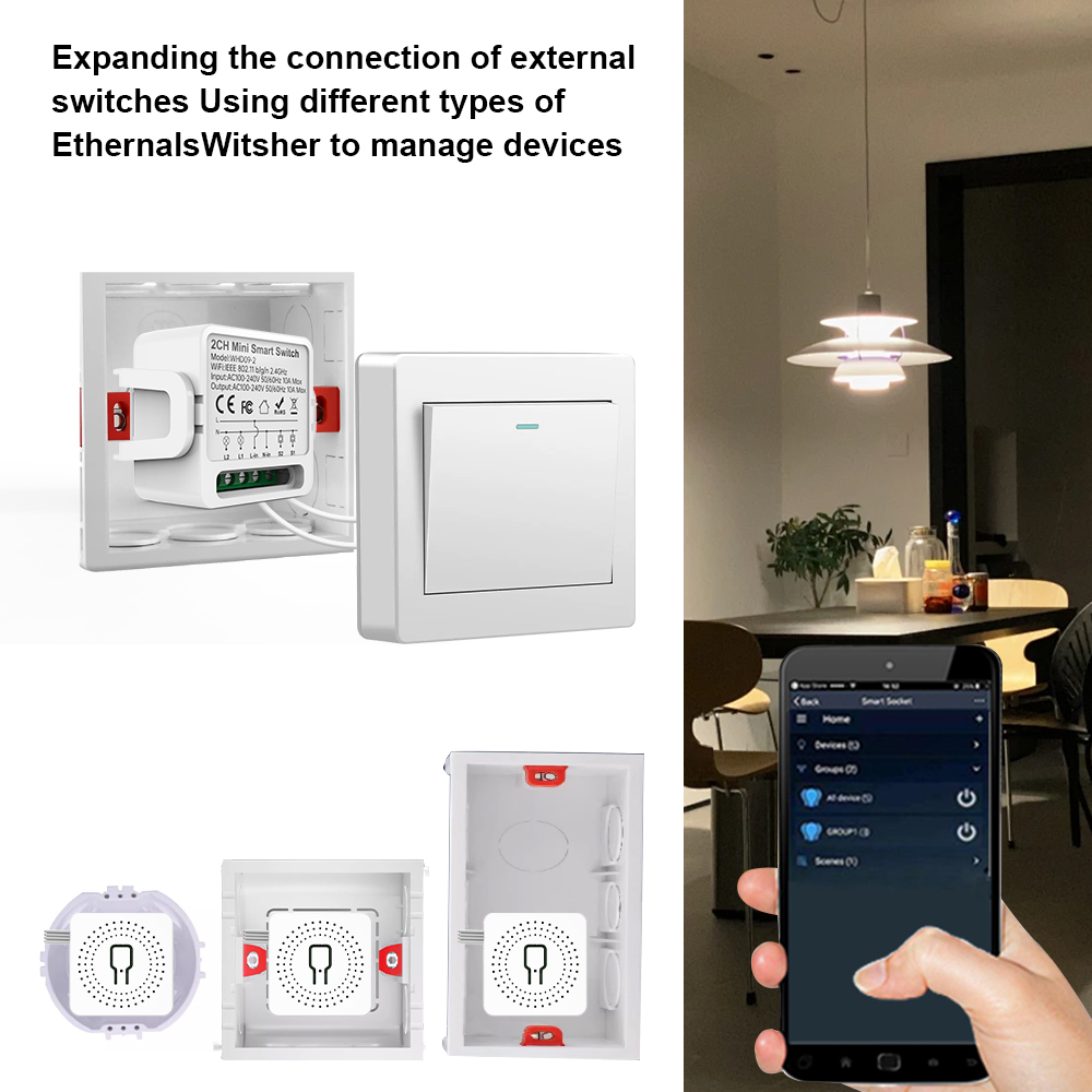 2 Way Tuya Smart Switch 2Gang  - огляд і ціна Smart Home Yale