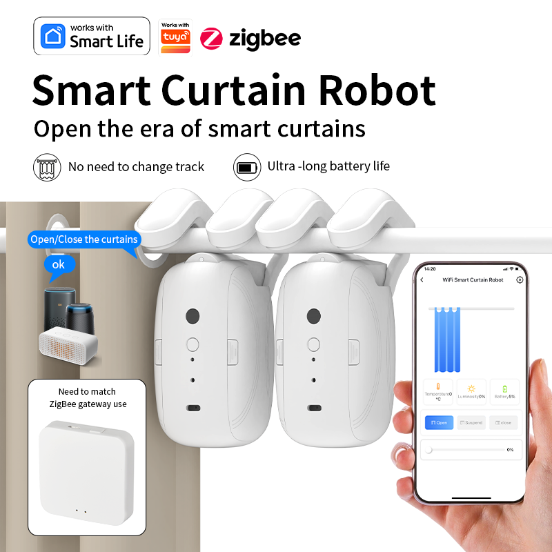 Zigbee Smart Curtain Driver Ro - огляд і ціна Smart Home Yale