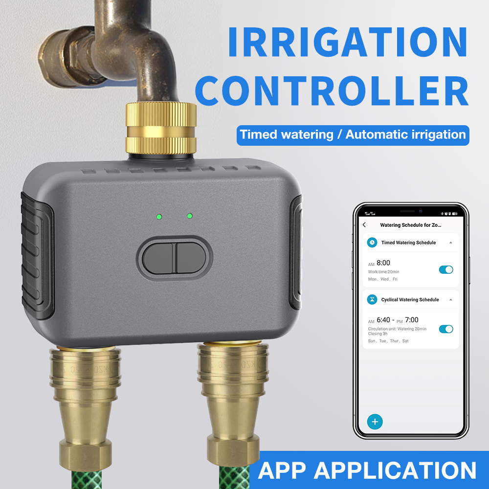 Tuya 2 Zone Watering Timer Gar - огляд і ціна Smart Home System