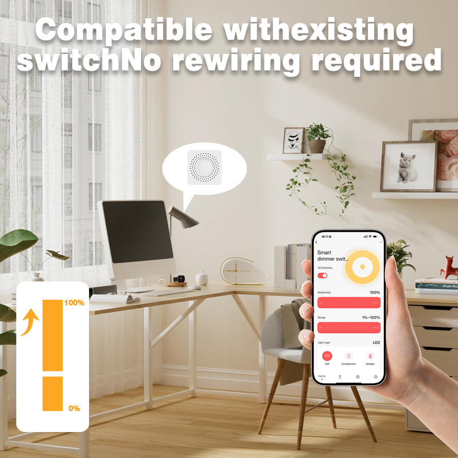 Tuya WiFi Hidden Dimmer Switch - огляд і ціна Tuya Smart Switch