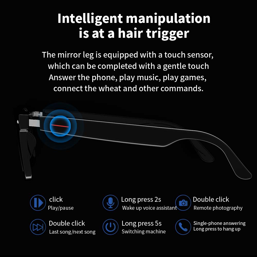 SENBONO E13 Smart Glasses:Blue - огляд і ціна Smart Home Speaker